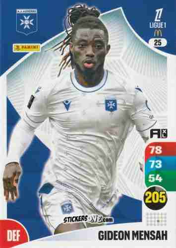 Figurina Gideon Mensah - Ligue 1 2025-2026. Adrenalyn XL
 n. 25 - Panini