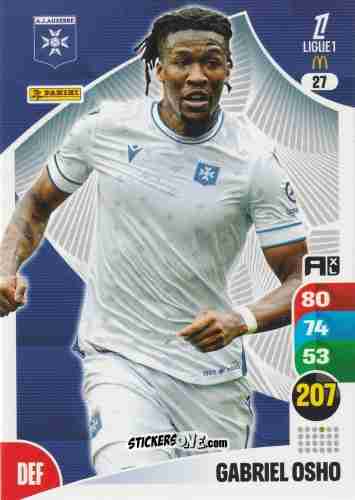 Sticker Gabriel Osho - Ligue 1 2025-2026. Adrenalyn XL
 n. 27 - Panini