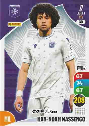 Sticker Han-Noah Massengo - Ligue 1 2025-2026. Adrenalyn XL
 n. 30 - Panini