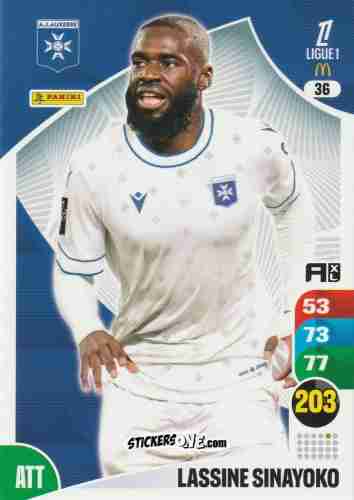 Sticker Lassine Sinayoko - Ligue 1 2025-2026. Adrenalyn XL
 n. 36 - Panini