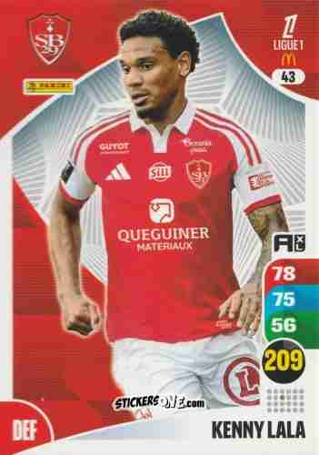 Sticker Kenny Lala - Ligue 1 2025-2026. Adrenalyn XL
 n. 43 - Panini