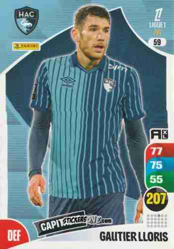 Sticker Gautier Lloris - Ligue 1 2025-2026. Adrenalyn XL
 n. 59 - Panini