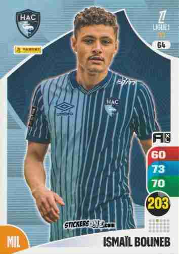 Figurina Ismaïl Bouneb - Ligue 1 2025-2026. Adrenalyn XL
 n. 64 - Panini