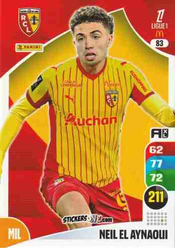 Sticker Neil El Aynaoui - Ligue 1 2025-2026. Adrenalyn XL
 n. 83 - Panini
