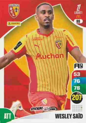Cromo Wesley Saïd - Ligue 1 2025-2026. Adrenalyn XL
 n. 88 - Panini