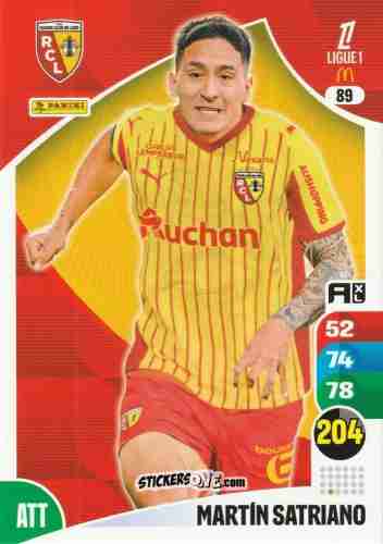 Sticker Martín Satriano - Ligue 1 2025-2026. Adrenalyn XL
 n. 89 - Panini
