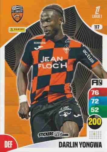 Sticker Darlin Yongwa - Ligue 1 2025-2026. Adrenalyn XL
 n. 117 - Panini