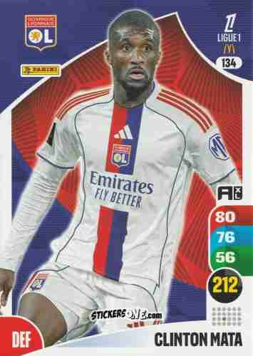 Figurina Clinton Mata - Ligue 1 2025-2026. Adrenalyn XL
 n. 134 - Panini