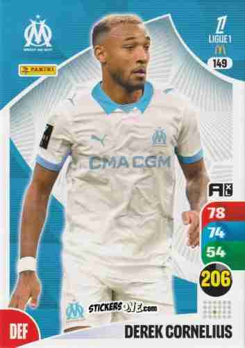 Cromo Derek Cornelius - Ligue 1 2025-2026. Adrenalyn XL
 n. 149 - Panini
