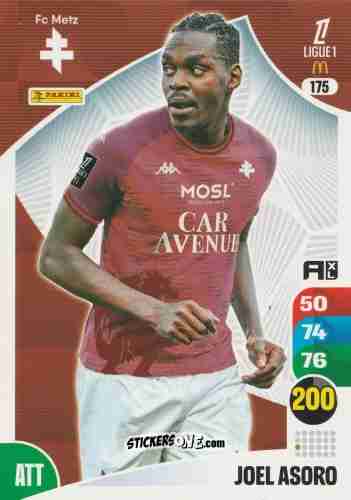 Sticker Joel Asoro - Ligue 1 2025-2026. Adrenalyn XL
 n. 175 - Panini