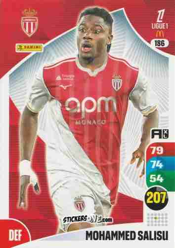 Sticker Mohammed Salisu - Ligue 1 2025-2026. Adrenalyn XL
 n. 186 - Panini