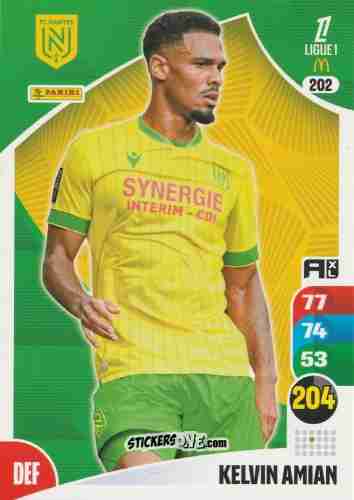 Cromo Kelvin Amian - Ligue 1 2025-2026. Adrenalyn XL
 n. 202 - Panini