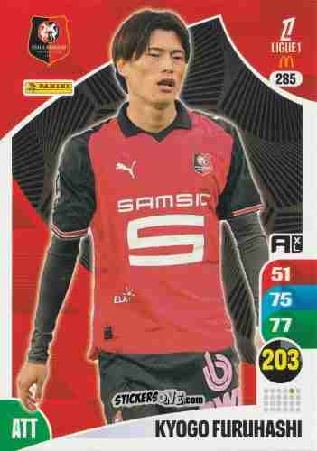 Cromo Kyōgo Furuhashi - Ligue 1 2025-2026. Adrenalyn XL
 n. 285 - Panini
