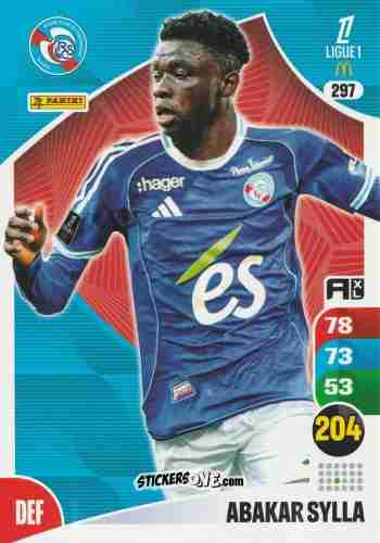 Sticker Abakar Sylla - Ligue 1 2025-2026. Adrenalyn XL
 n. 297 - Panini