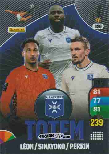 Sticker Card 326 - Ligue 1 2025-2026. Adrenalyn XL
 n. 326 - Panini
