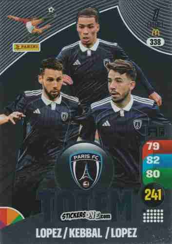 Cromo Card 338 - Ligue 1 2025-2026. Adrenalyn XL
 n. 338 - Panini