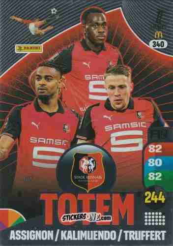 Sticker Card 340 - Ligue 1 2025-2026. Adrenalyn XL
 n. 340 - Panini