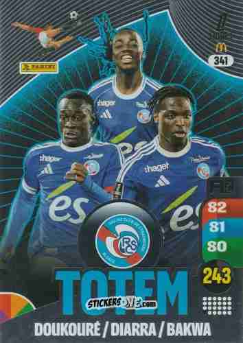 Figurina Card 341 - Ligue 1 2025-2026. Adrenalyn XL
 n. 341 - Panini