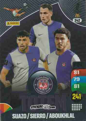 Sticker Card 342 - Ligue 1 2025-2026. Adrenalyn XL
 n. 342 - Panini