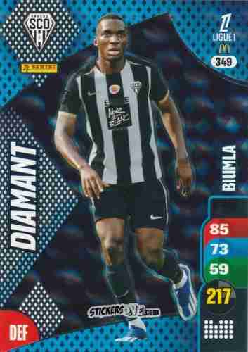 Sticker Emmanuel Biumla - Ligue 1 2025-2026. Adrenalyn XL
 n. 349 - Panini