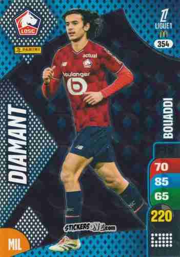 Figurina Ayyoub Bouaddi - Ligue 1 2025-2026. Adrenalyn XL
 n. 354 - Panini
