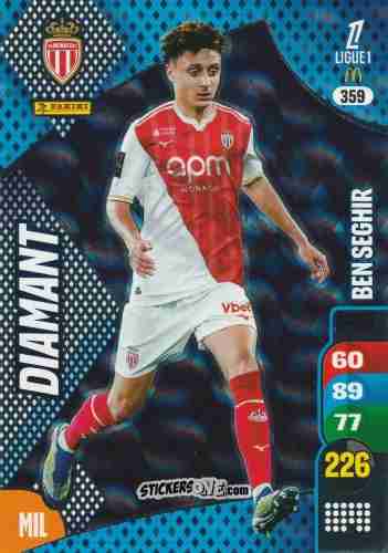 Cromo Eliesse Ben Seghir - Ligue 1 2025-2026. Adrenalyn XL
 n. 359 - Panini