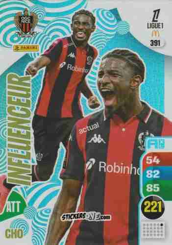 Sticker Mohamed-Ali Cho - Ligue 1 2025-2026. Adrenalyn XL
 n. 391 - Panini