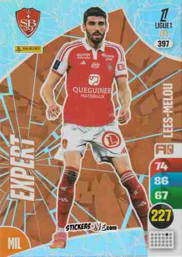 Sticker Pierre Lees-Melou - Ligue 1 2025-2026. Adrenalyn XL
 n. 397 - Panini