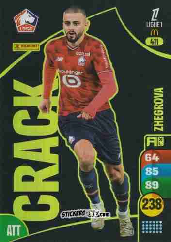 Sticker Edon Zhegrova - Ligue 1 2025-2026. Adrenalyn XL
 n. 411 - Panini