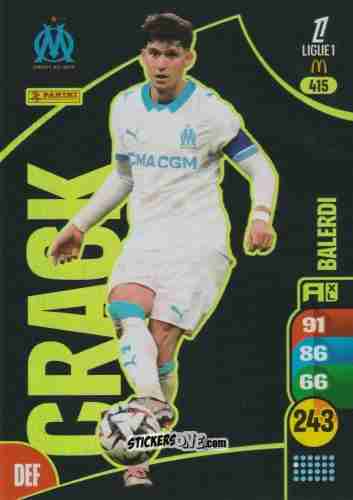 Cromo Leonardo Balerdi - Ligue 1 2025-2026. Adrenalyn XL
 n. 415 - Panini