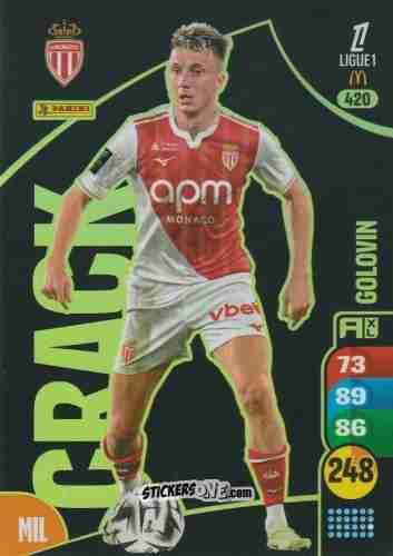 Cromo Aleksandr Golovin - Ligue 1 2025-2026. Adrenalyn XL
 n. 420 - Panini