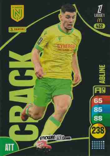 Figurina Matthis Abline - Ligue 1 2025-2026. Adrenalyn XL
 n. 422 - Panini