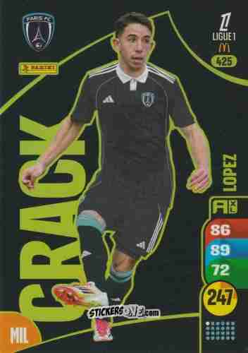 Cromo Julien López - Ligue 1 2025-2026. Adrenalyn XL
 n. 425 - Panini