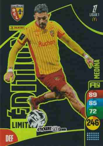 Sticker Facundo Medina - Ligue 1 2025-2026. Adrenalyn XL
 n. LE1 - Panini