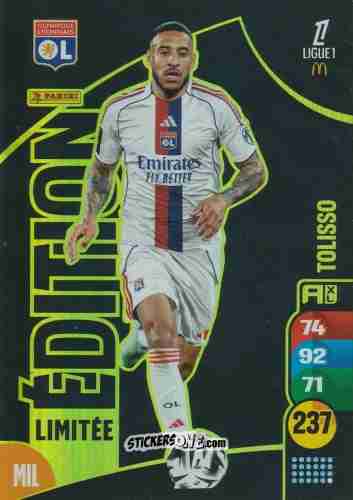 Figurina Corentin Tolisso - Ligue 1 2025-2026. Adrenalyn XL
 n. LE6 - Panini