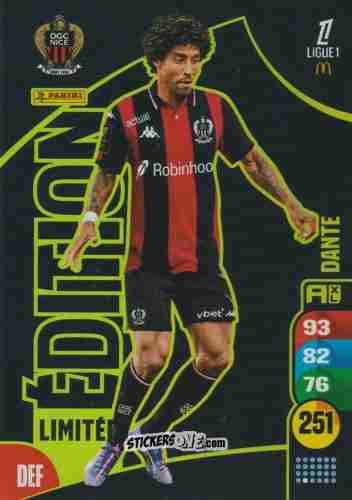 Figurina Dante - Ligue 1 2025-2026. Adrenalyn XL
 n. LE16 - Panini