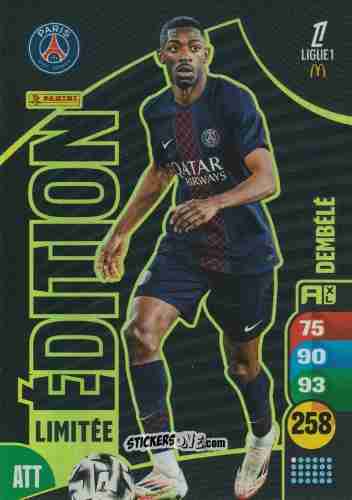 Sticker Ousmane Dembélé - Ligue 1 2025-2026. Adrenalyn XL
 n. LE17 - Panini