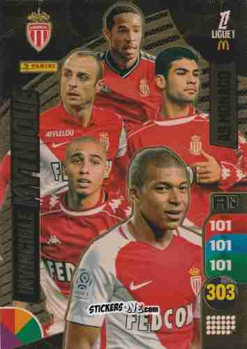 Cromo Thierry Henry / Dimitar Berbatov / Rafael Marquez / David Trezeguet / Kylian Mbappé - Ligue 1 2025-2026. Adrenalyn XL
 n. IM1 - Panini