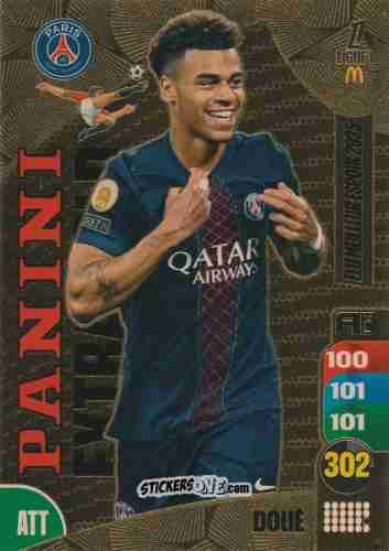 Figurina Desire Doue - Ligue 1 2025-2026. Adrenalyn XL
 n. EG - Panini