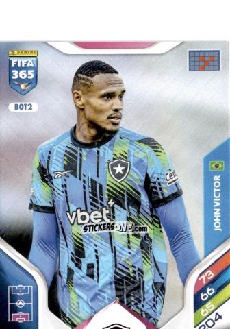 Figurina John Victor - Fifa 365: 2025-2026. Adrenalyn Xl n. BOT2 - Panini