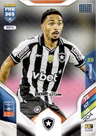 Cromo Vitinho - Fifa 365: 2025-2026. Adrenalyn Xl n. BOT3 - Panini