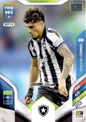 Sticker Joaquín Correa - Fifa 365: 2025-2026. Adrenalyn Xl n. BOT14 - Panini