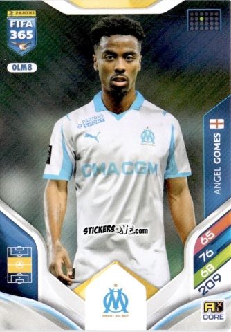 Figurina Ángel Gomes - Fifa 365: 2025-2026. Adrenalyn Xl n. OLM8 - Panini