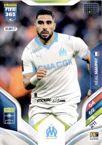 Sticker Neal Maupay - Fifa 365: 2025-2026. Adrenalyn Xl n. OLM17 - Panini