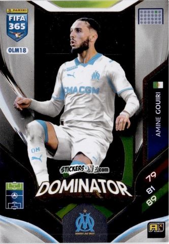 Figurina Amine Gouiri - Fifa 365: 2025-2026. Adrenalyn Xl n. OLM18 - Panini