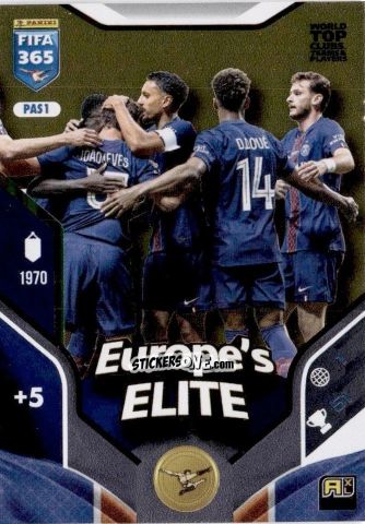 Figurina Europe's Elite - Fifa 365: 2025-2026. Adrenalyn Xl n. PAS1 - Panini