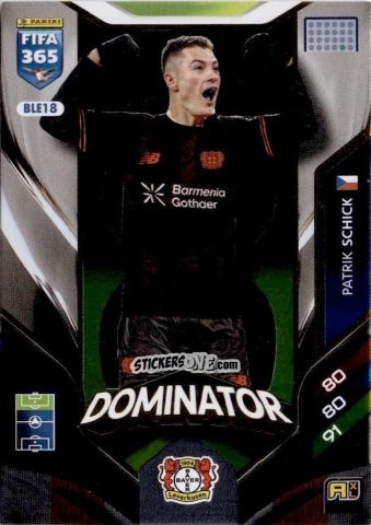 Cromo Patrik Schick - Fifa 365: 2025-2026. Adrenalyn Xl n. BLE18 - Panini