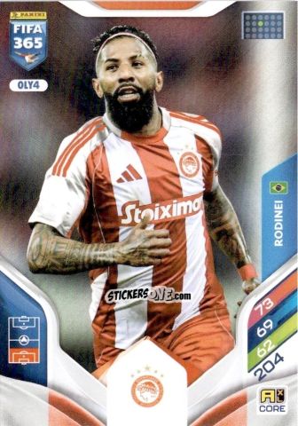Cromo Rodinei - Fifa 365: 2025-2026. Adrenalyn Xl n. OLY4 - Panini