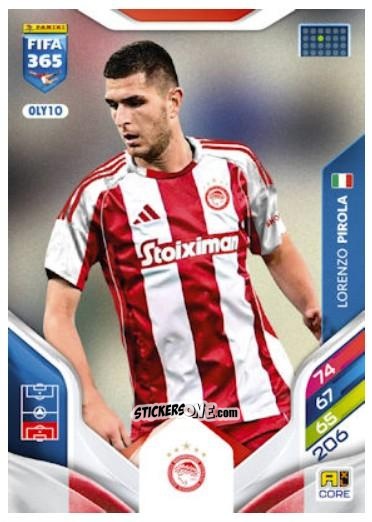 Cromo Lorenzo Pirola - Fifa 365: 2025-2026. Adrenalyn Xl n. OLY10 - Panini