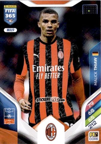 Sticker Malick Thiaw - Fifa 365: 2025-2026. Adrenalyn Xl n. MIL9 - Panini
